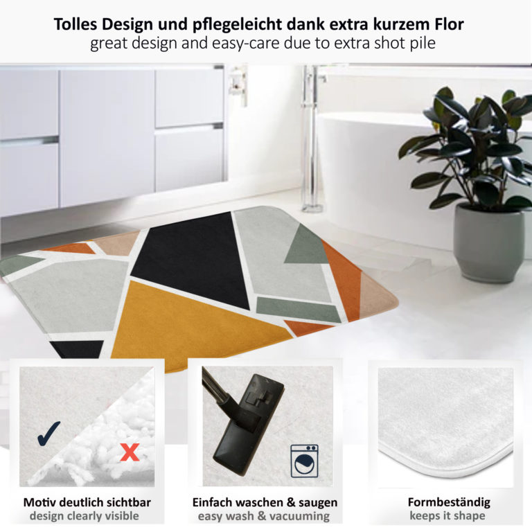 Badmatte Goldener Schnitt 80x50 - arteneur